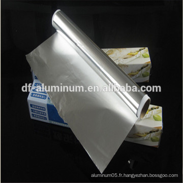 Feuille d&#39;aluminium 450 mm / feuille de cuisine / papier sulfurisé